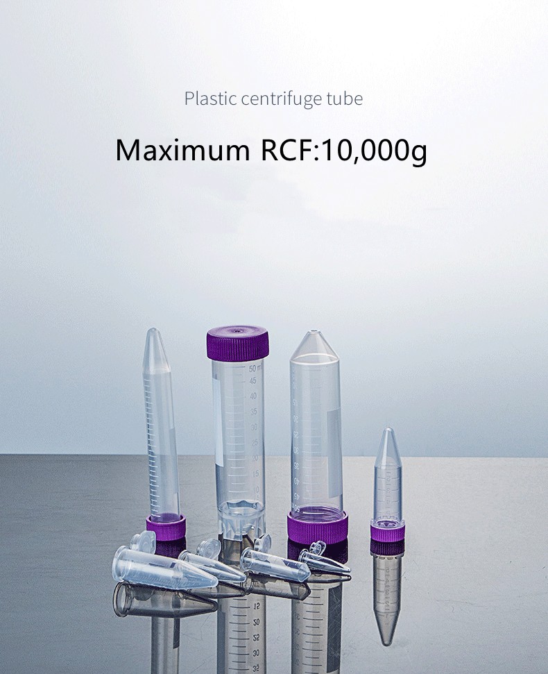 plastic centrifuge tubes